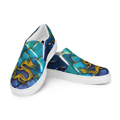 Dragon Print Shoes